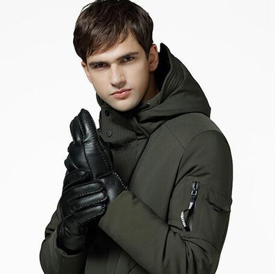 Sheepskin Fur Gloves for men