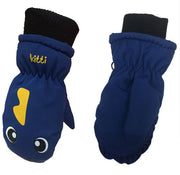 Three-Layer Warm Outdoor dino Gloves For Winter