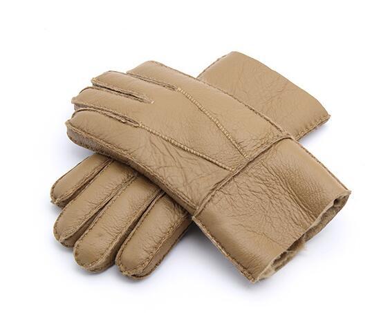 Sheepskin Fur Gloves for men