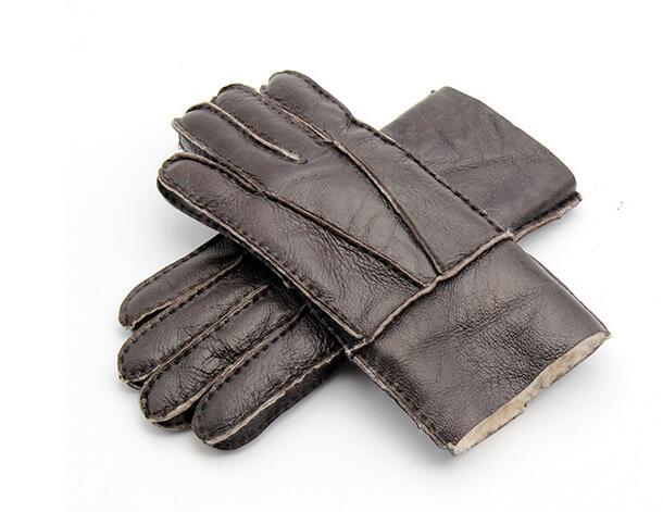 Sheepskin Fur Gloves for men