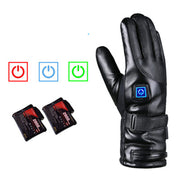 Electric Warm gloves for outdoor use in winter.