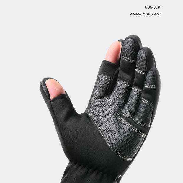 Opened-Finger Touchscreen Unisex Waterproof Windproof gloves