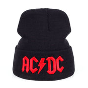 Embroidered AC/DC winter beaine