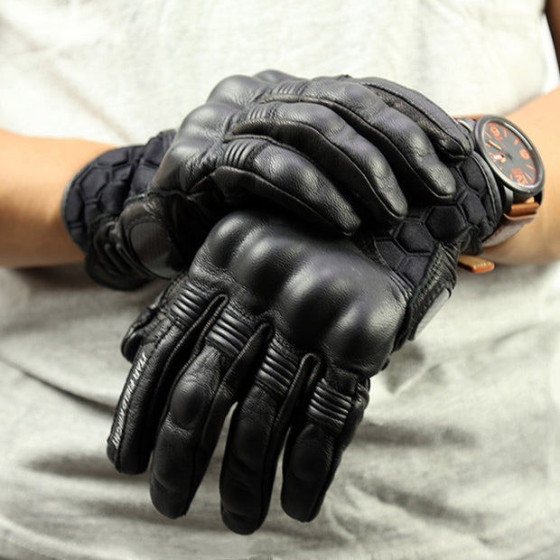 Premium goatskin/Leather Motorcycle Gloves