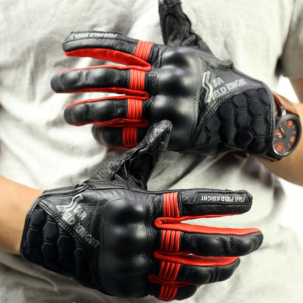 Premium goatskin/Leather Motorcycle Gloves