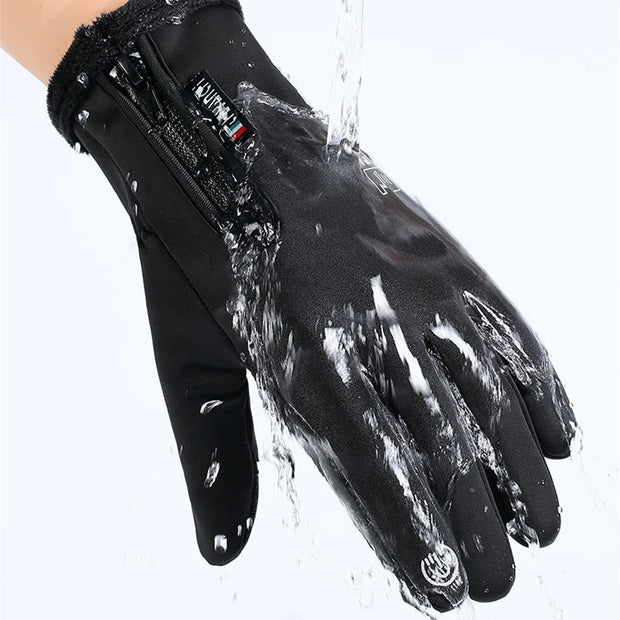 Opened-Finger Touchscreen Unisex Waterproof Windproof gloves